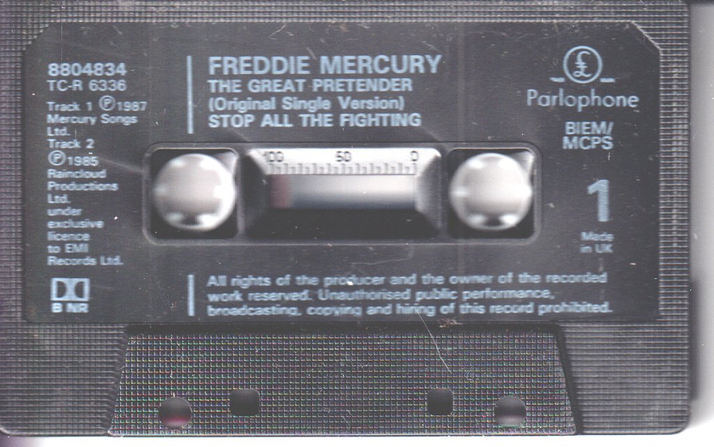 Freddie Mercury - Great Pretender - Cassette