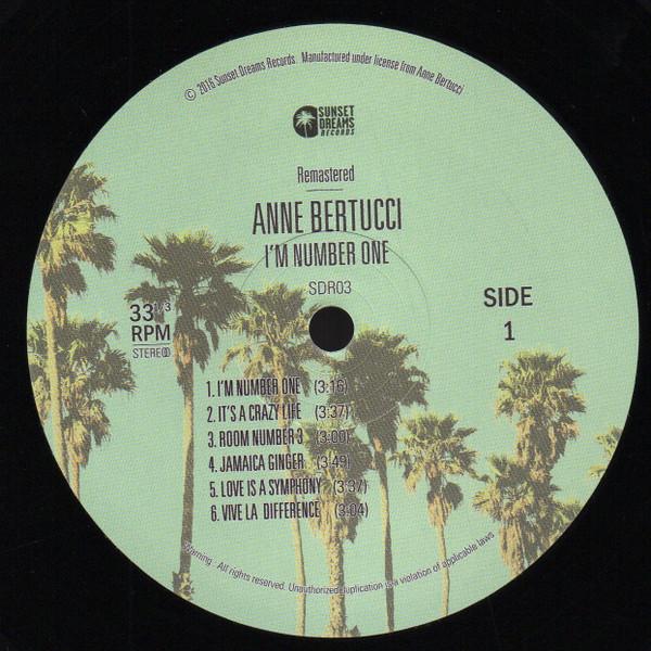 Anne Bertucci (babys) - I'm Number One - Lp