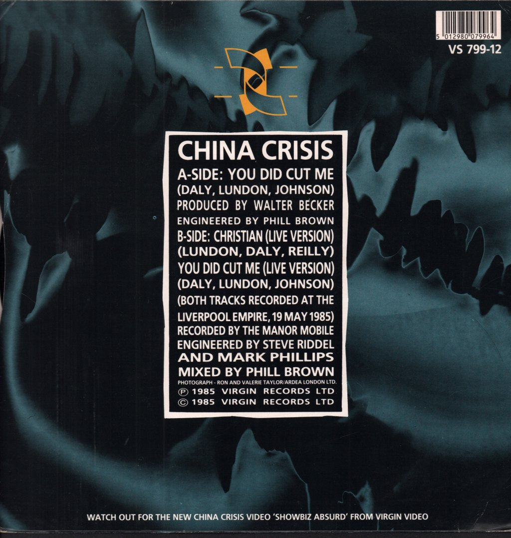 China Crisis - You Did Cut Me - 12 Inch