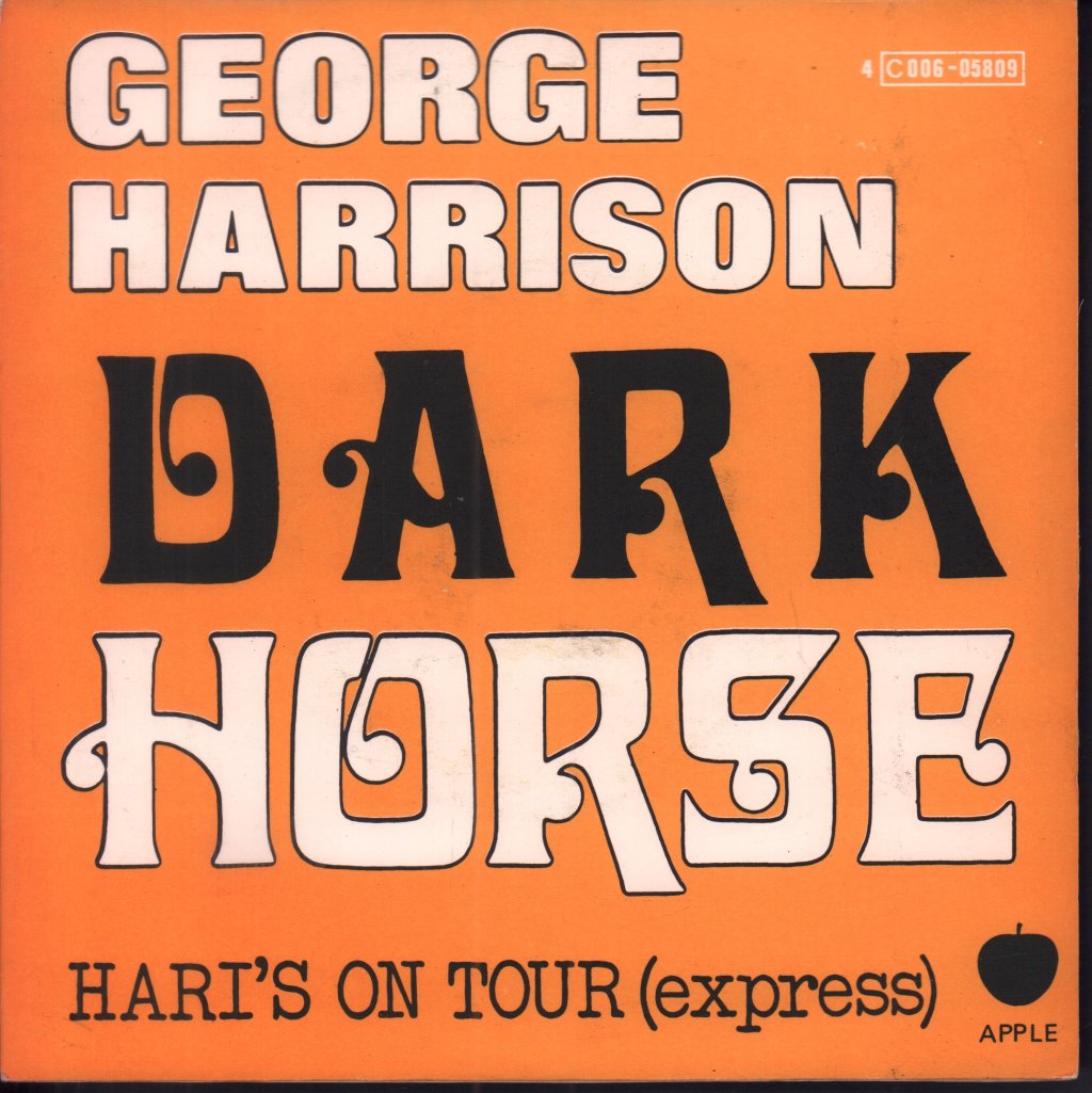 George Harrison - Dark Horse - 7 Inch