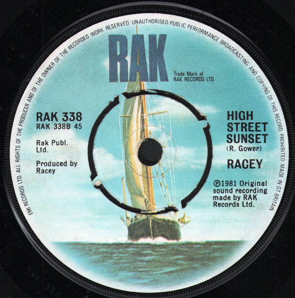 Racey - There's A Party Going On - 7 Inch
