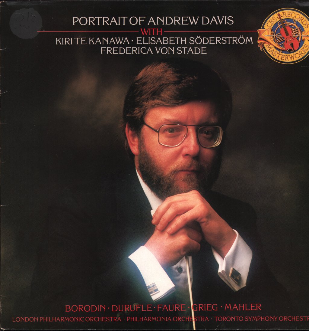 Kiri Te Kanawa / Elisabeth Soderstrom / Frederica Von Stade - Portrait of Andrew Davis - Lp