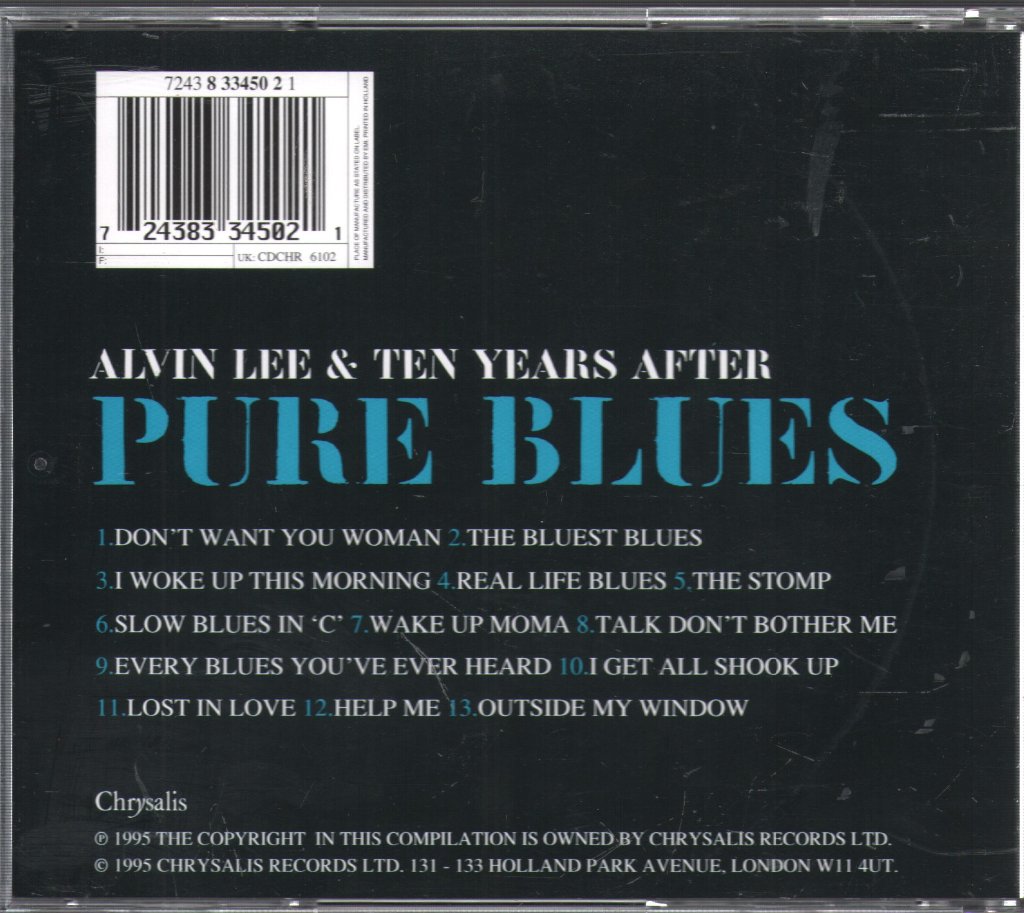 Ten Years After - Pure Blues - Cd