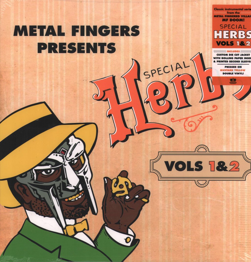 MF DOOM - Metal Fingers Presents: Special Herbs Vol. 1 & 2 - Double Lp