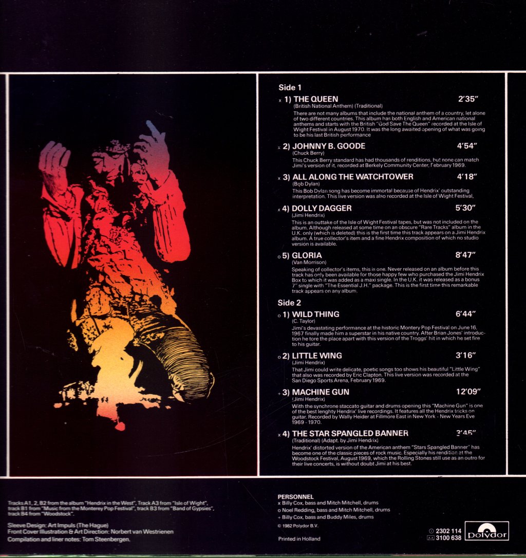 Jimi Hendrix Experience - Live - Lp