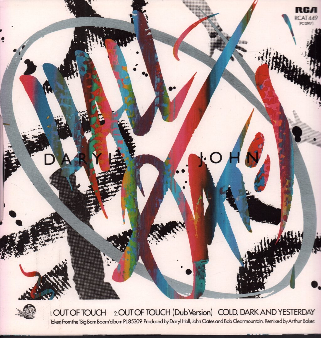 Hall And Oates - Out Of Touch - 12 Inch