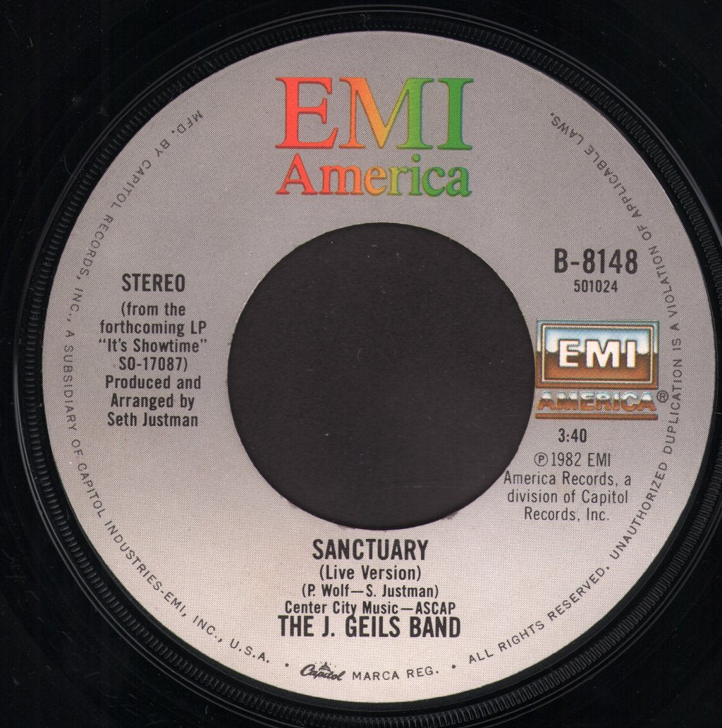 J. Geils Band - I Do (Live Version) - 7 Inch