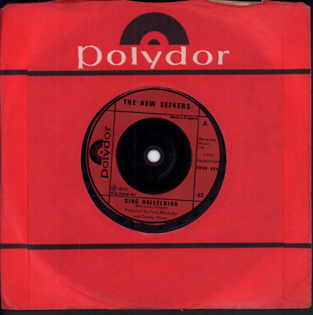 New Seekers - Sing Hallelujah - 7 Inch