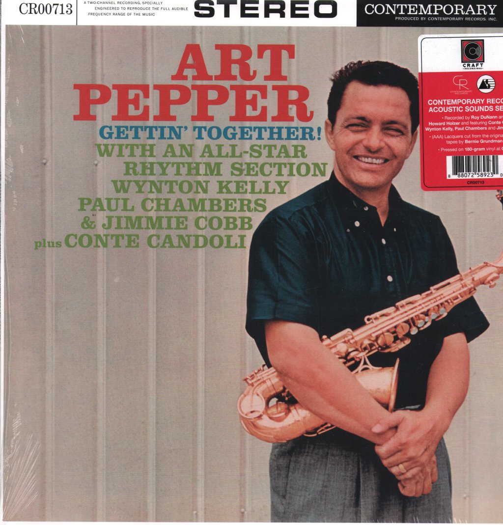 Art Pepper - Gettin' Together - Lp