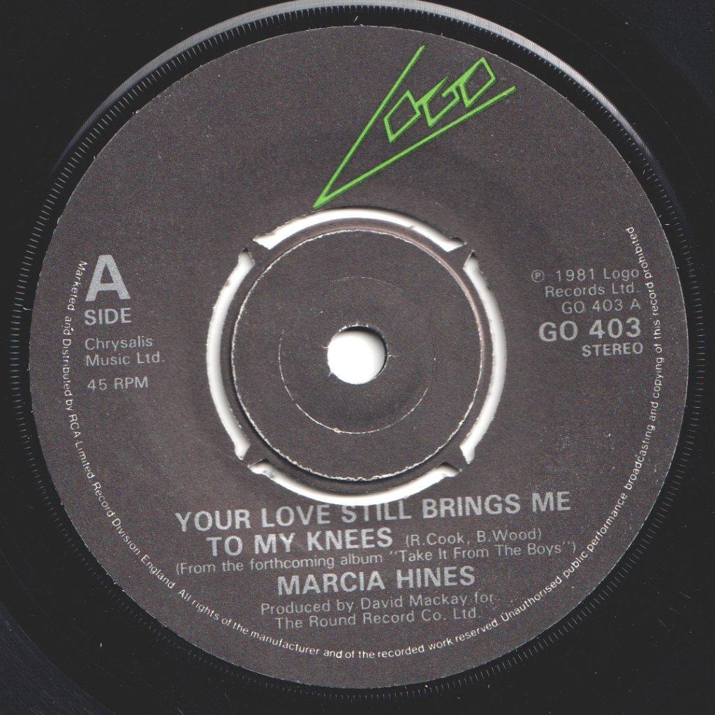 Marcia Hines - Your Love Still Brings Me To My Knees - 7 Inch
