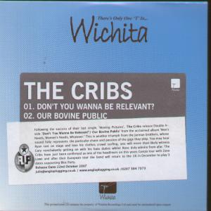 Cribs - Don't You Wanna Be Relevant - Cd