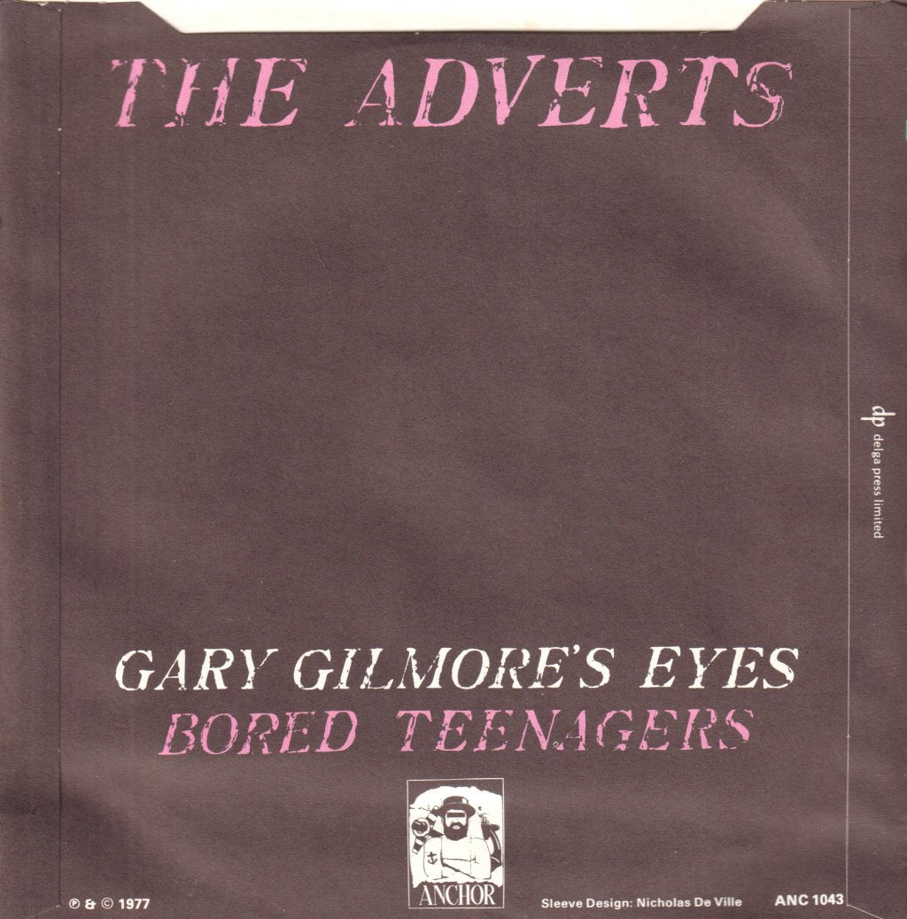 Adverts - Gary Gilmore's Eyes - 7 Inch