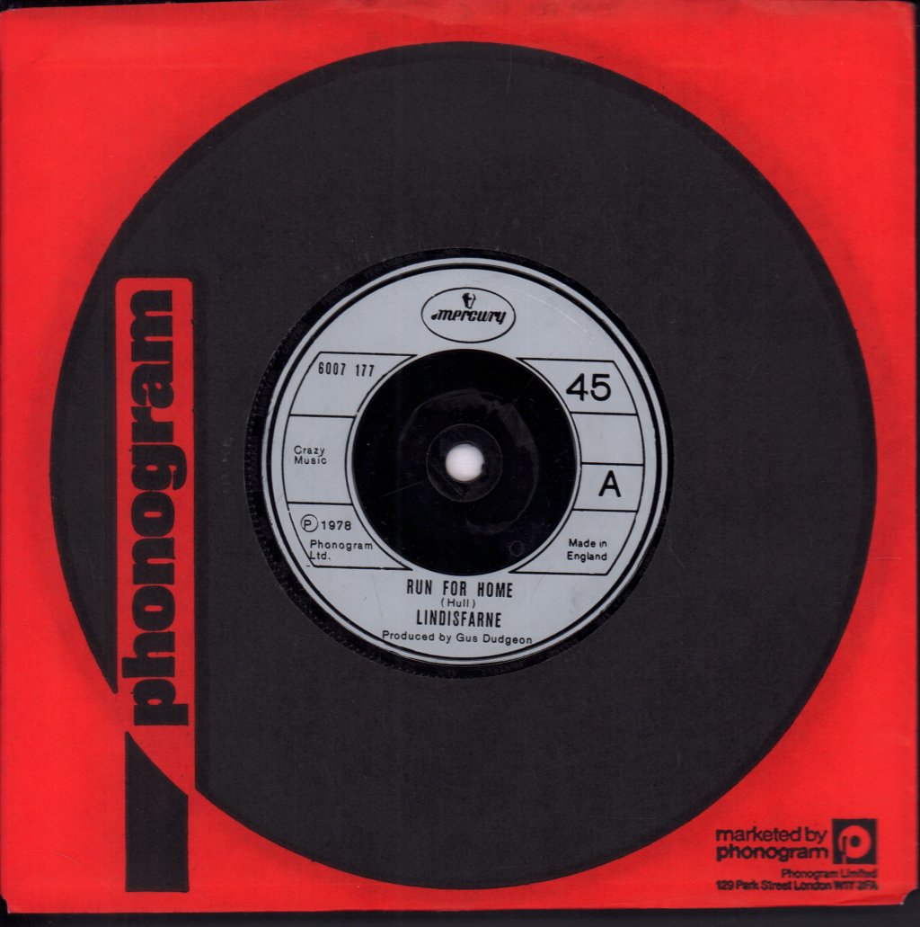 Lindisfarne - Run For Home - 7 Inch