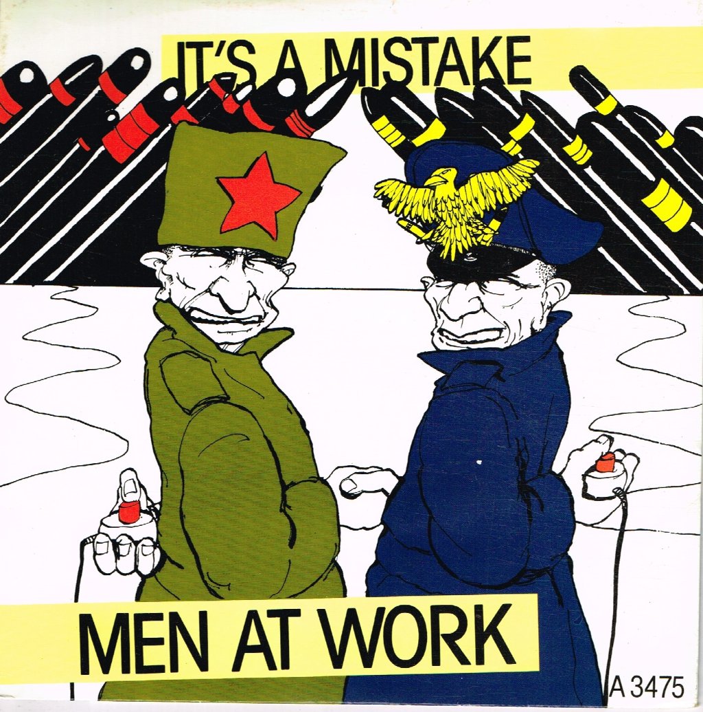 Men At Work - It's A Mistake - 7 Inch