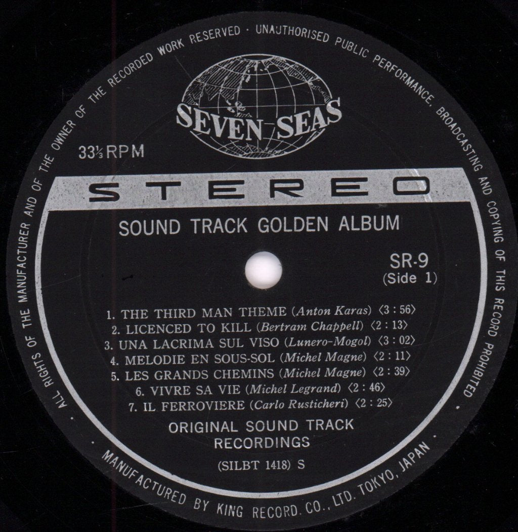 sound track golden album - original sound track recordings - Lp