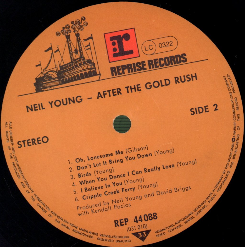 Neil Young - After The Gold Rush - Lp – Vinyl Tap