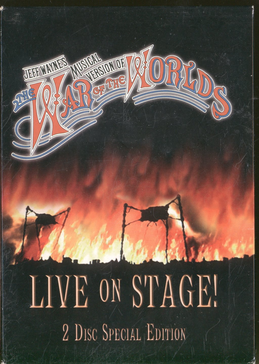 Jeff Wayne - Jeff Wayne's Musical Version Of The War Of The Worlds Live On Stage! - Double Dvd