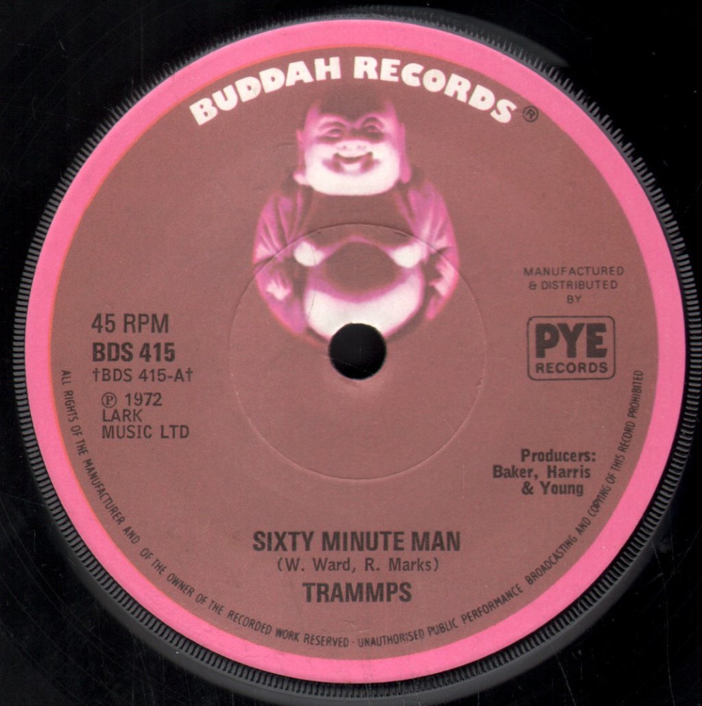 Trammps - Sixty Minute Man - 7 Inch