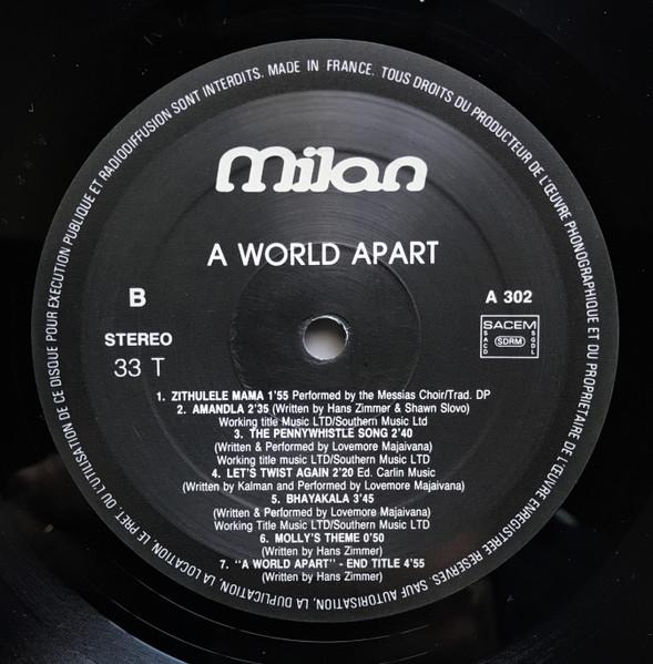 Various Artists - A World Apart - Lp