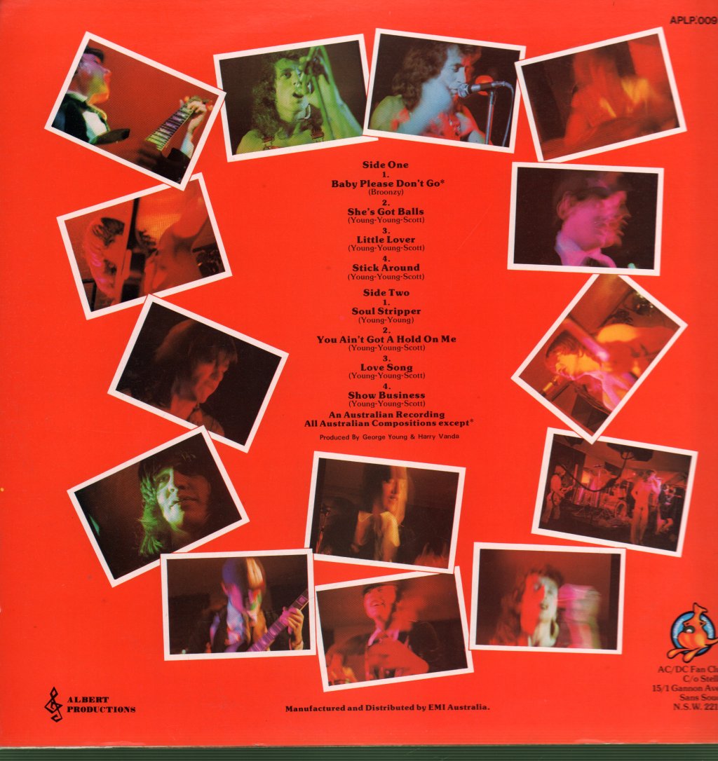 AC/DC - High Voltage - Lp