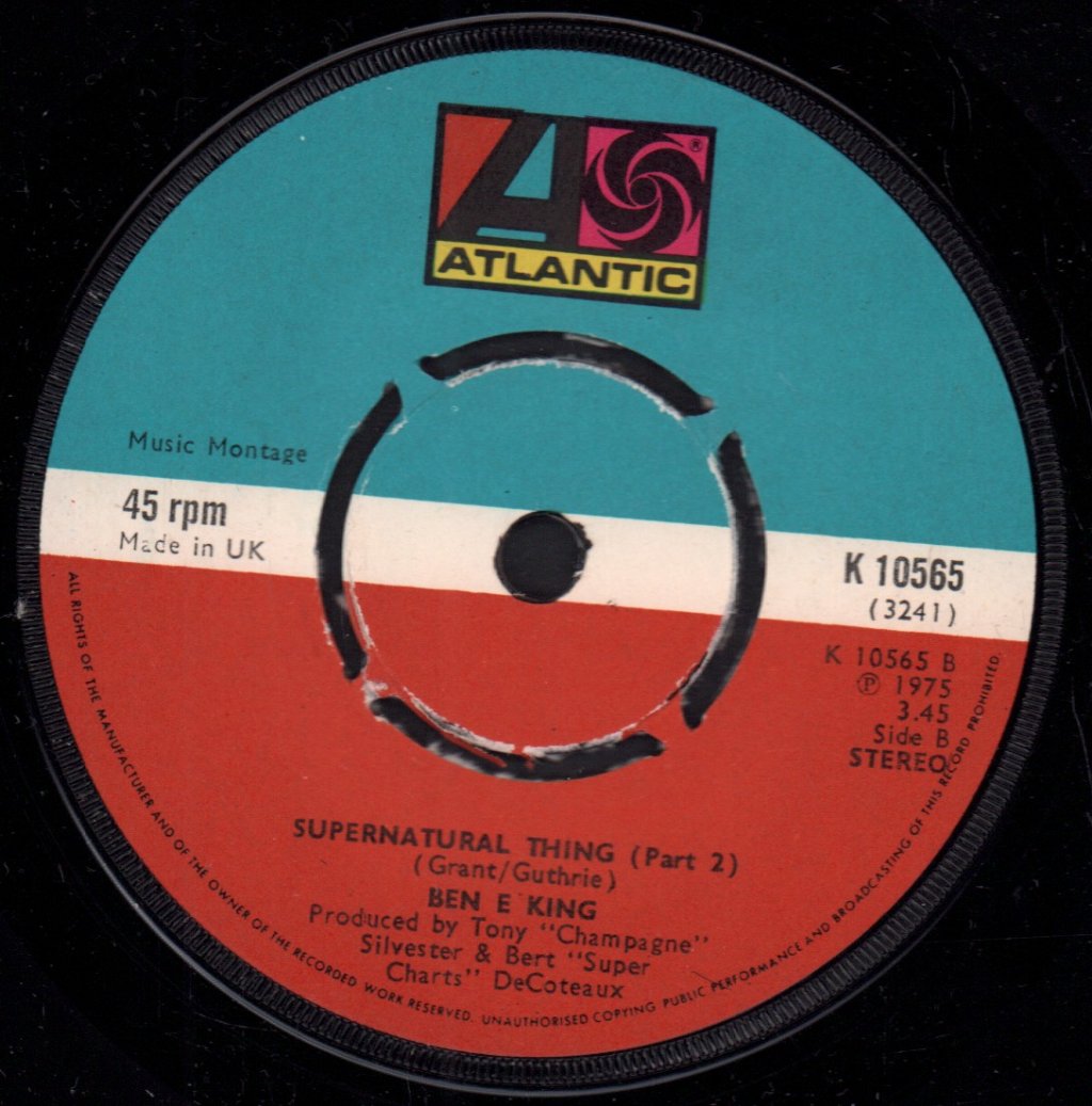 Ben E. King - Supernatural Thing (Part 1 ) - 7 Inch