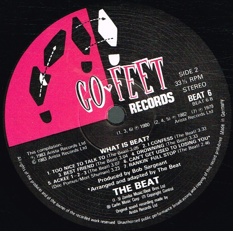 Beat - What Is Beat - Double Lp