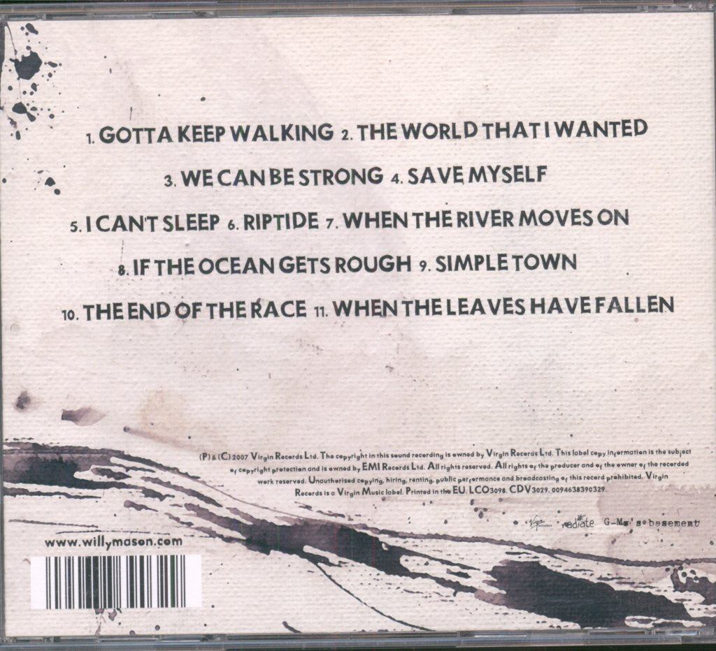 Willy Mason - If The Ocean Gets Rough - Cd