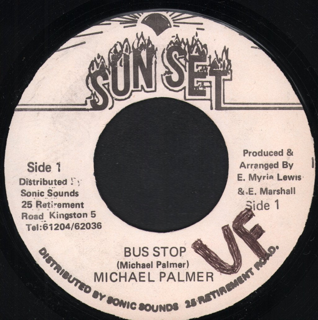 Michael Palmer - Bus Stop - 7 Inch