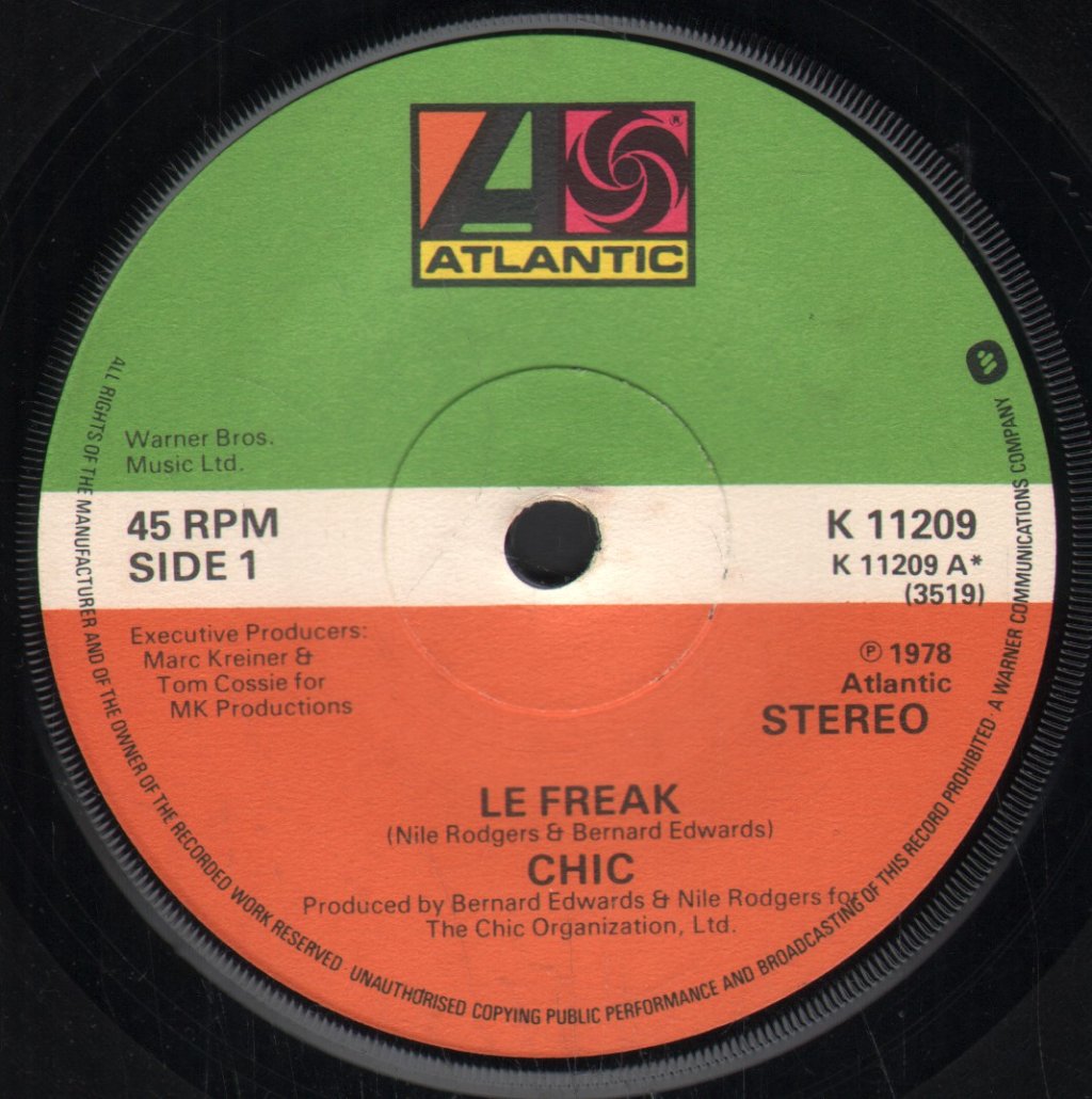 Chic - Le Freak - 7 Inch