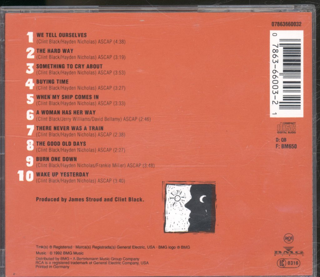Clint Black - Hard Way - Cd