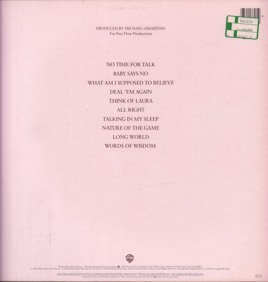 Christopher Cross - Another Page - Lp