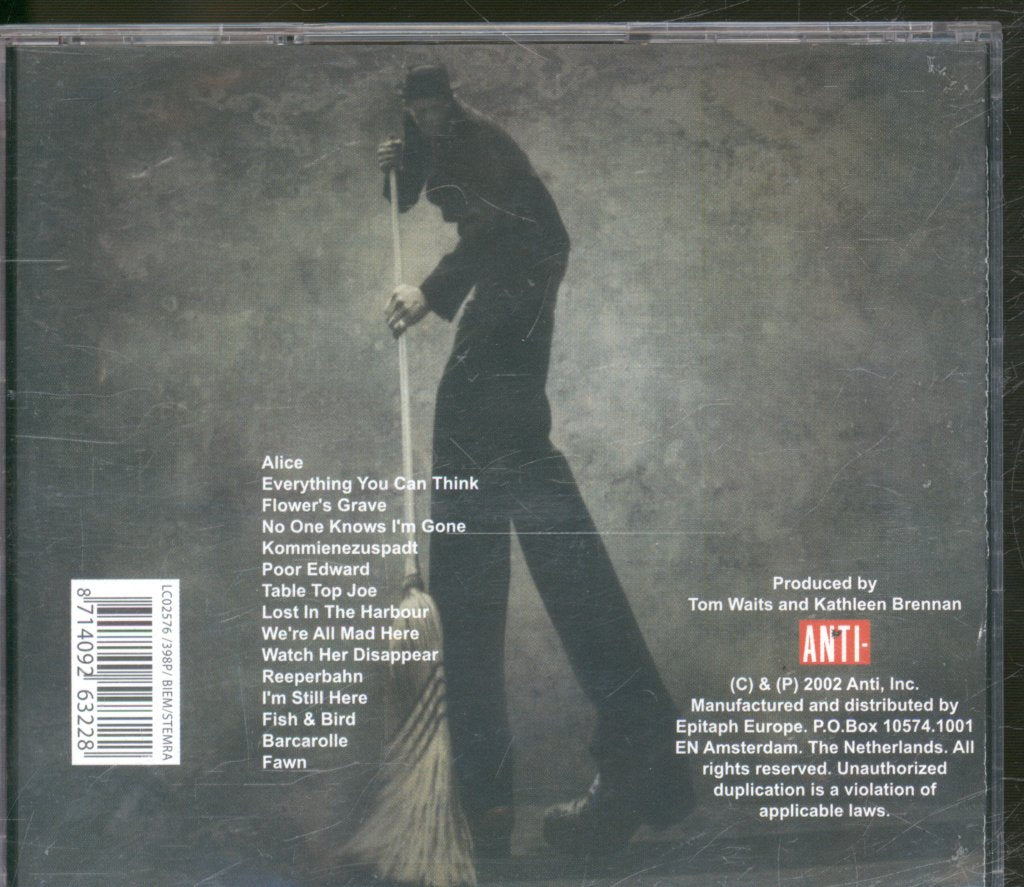 Tom Waits - Alice - Cd