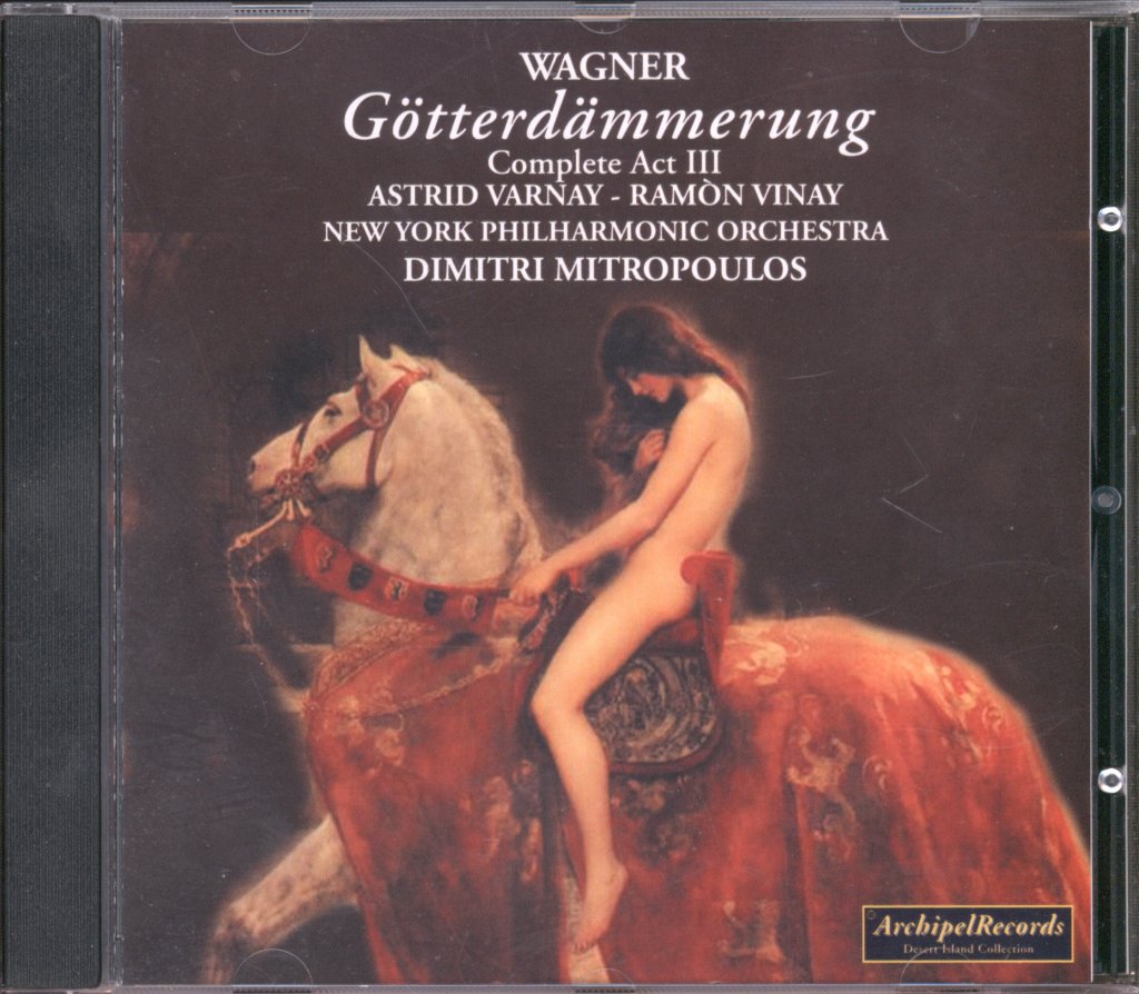 Dimitri Mitropoulos, The New York Philharmonic Orchestra - Wagner - Götterdämmerung : Complete Act III - Cd