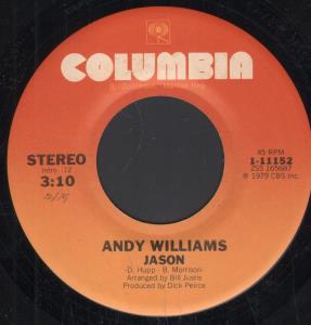 Andy Williams - Jason - 7 Inch