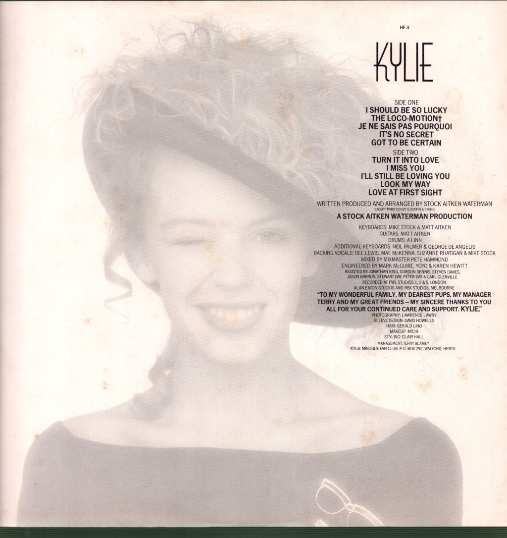 Kylie Minogue - Kylie - Lp