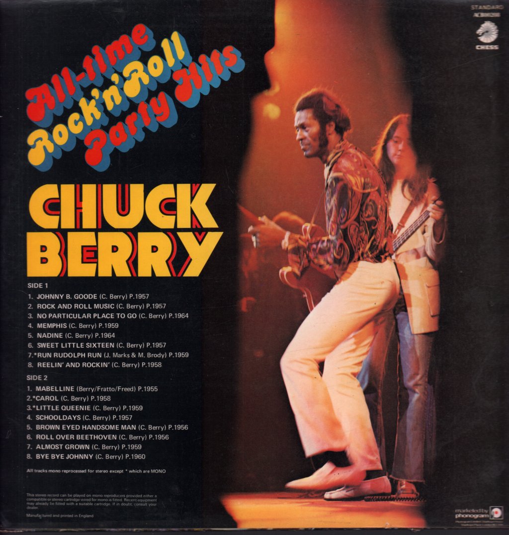 Chuck Berry - All Time Greatest Rock And Roll Party Hits - Lp