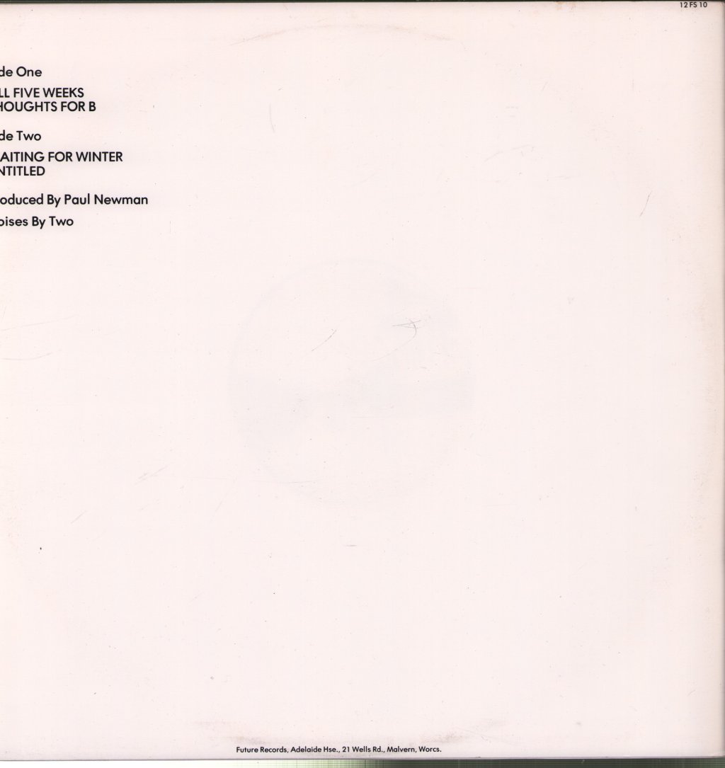 Two (Synth/Pop Group) - Waiting For Winter - 12 Inch