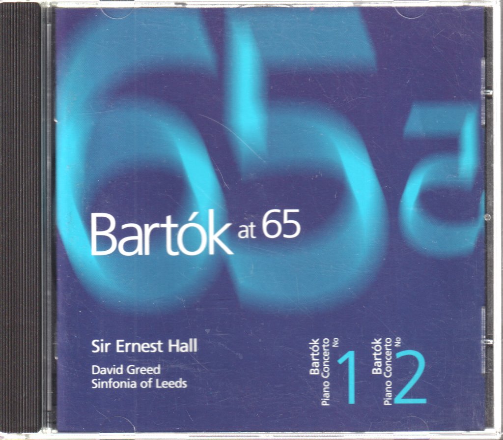 Ernest Hall David Greed Sinfornia Of Leeds - Bartok at 65 - Cd