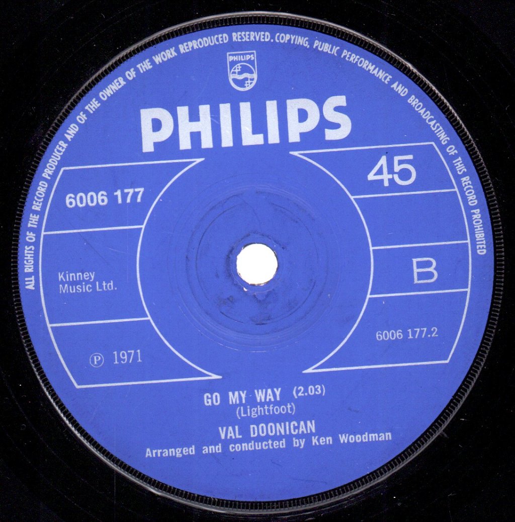 Val Doonican - Morning - 7 Inch