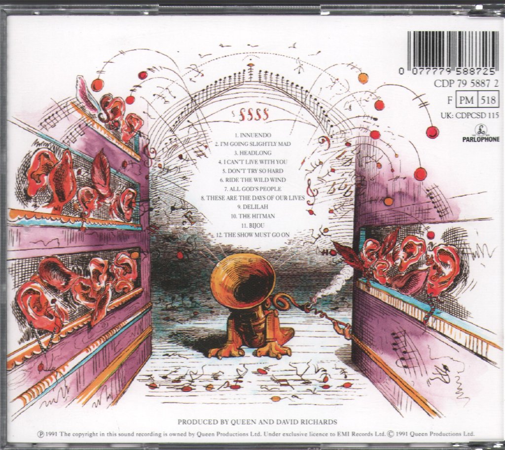 Queen - Innuendo - Cd