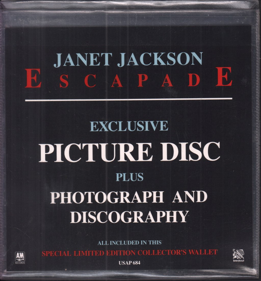 Janet Jackson - Escapade - 7 Inch