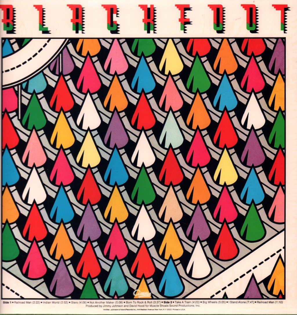 Blackfoot - No Reservations - Lp