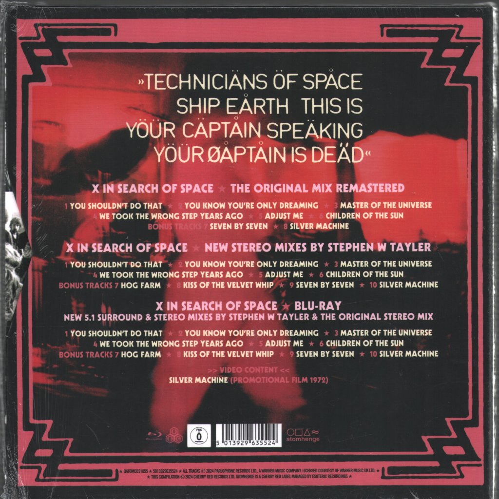 Hawkwind - X In Search Of Space - Cd Set