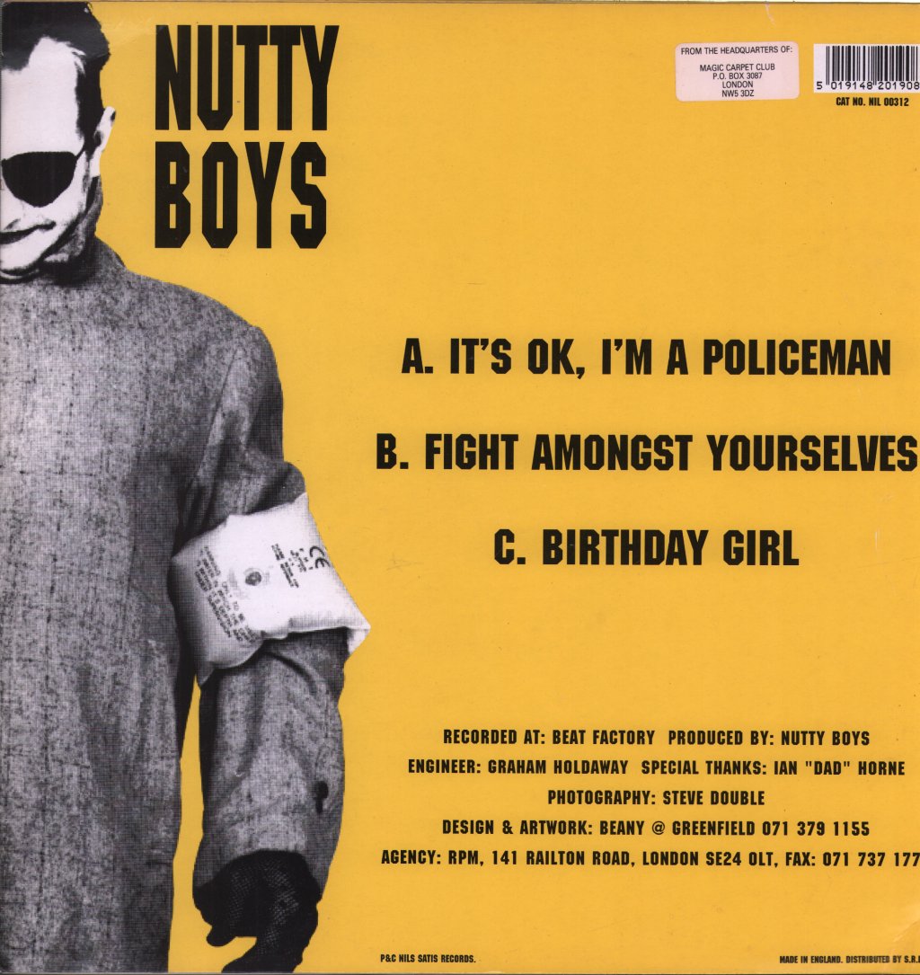 Nutty Boys - It's OK, I'm A Policeman - 12 Inch