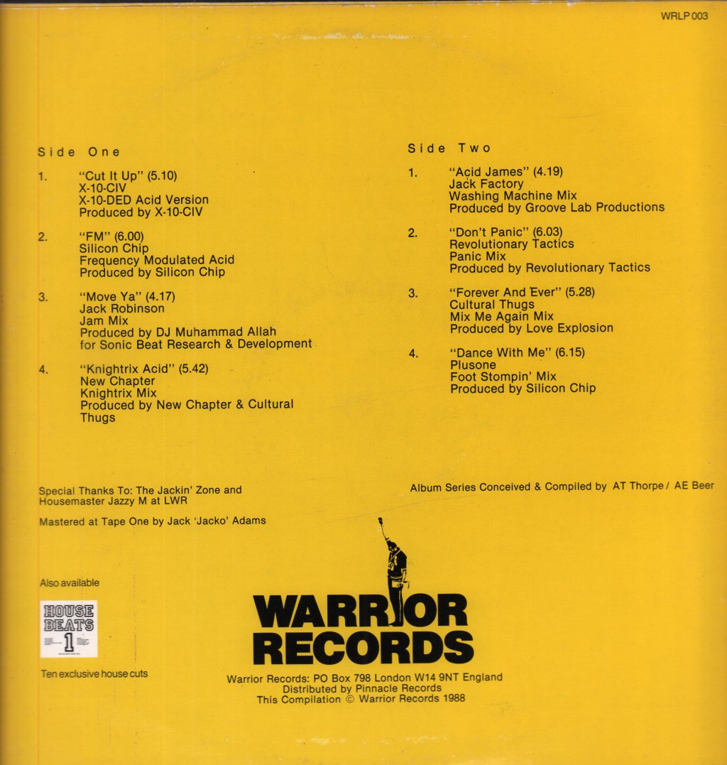 Various Artists - Acid Beats 1 - Lp