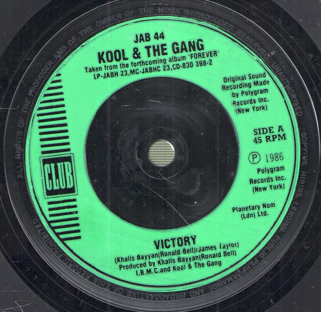 Kool And The Gang - Victory - 7 Inch