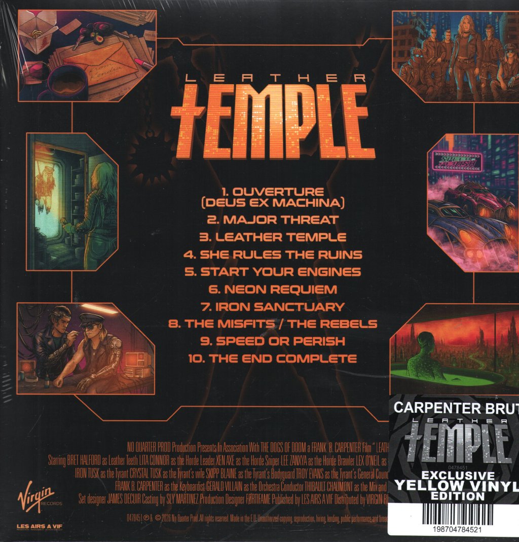 Carpenter Brut - Leather Temple - Lp