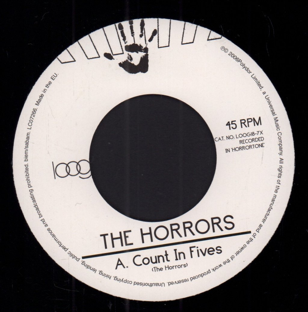 Horrors - Count In Fives - 7 Inch