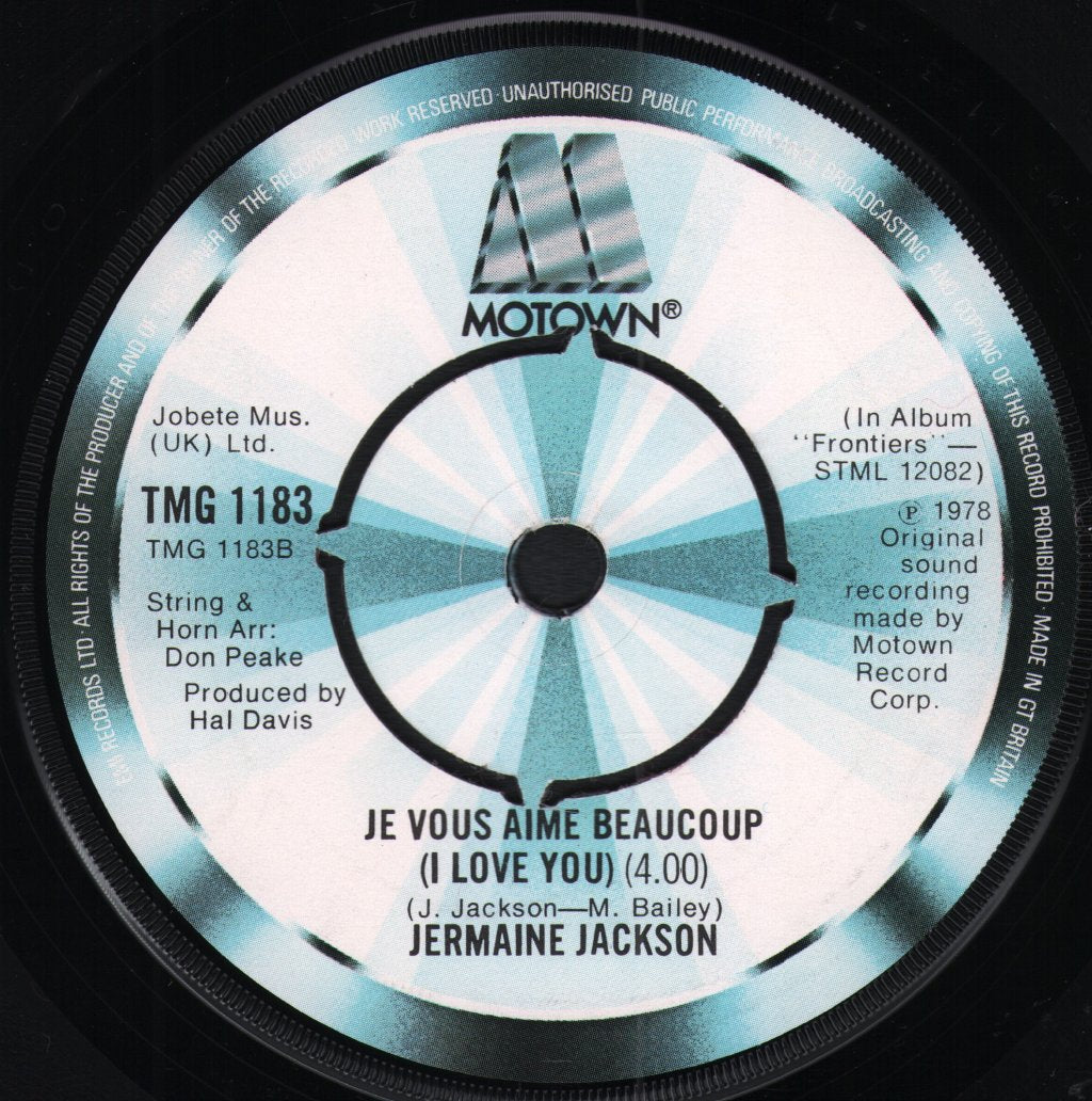 Jermaine Jackson - Let's Get Serious - 7 Inch
