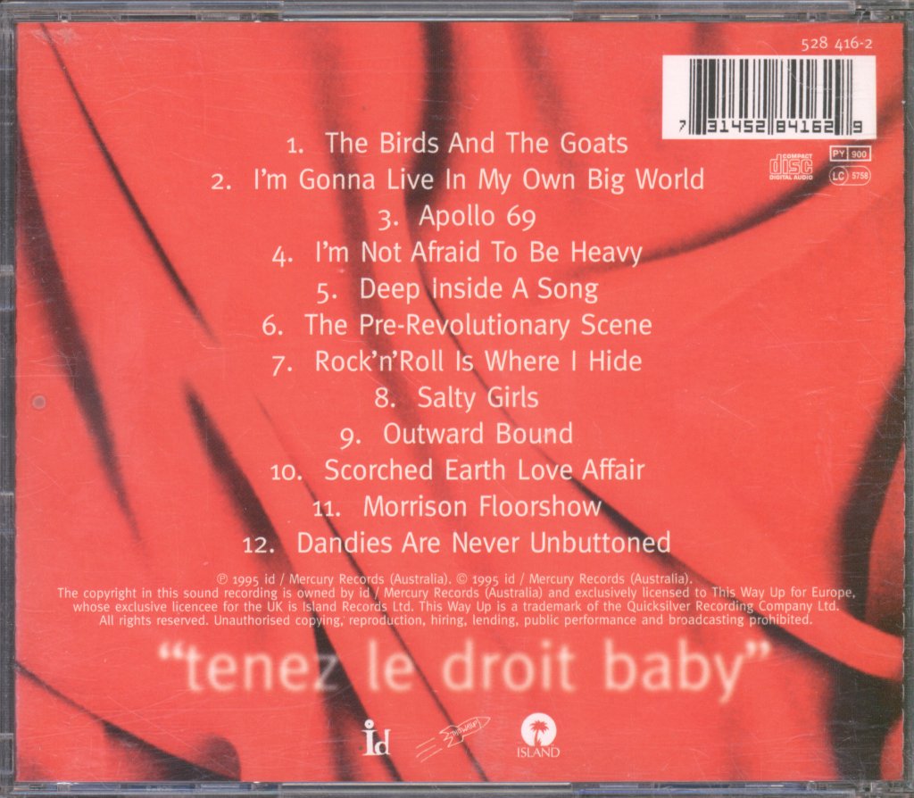 Dave Graney & The Coral Snakes - Soft 'N' Sexy Sound - Cd
